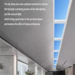 Surface Mounted LED Skylight Panel Ceiling 120x30 110V CCT Blue Sky Color