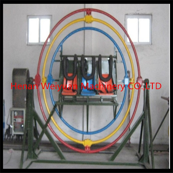 CE certificated 6 seats amusement park rides human gyroscope/3D space ring for sale