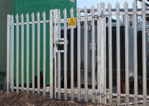 Wholesale Galvanized D Pale Steel Palisade Fencing 1.8*2.4m from china suppliers