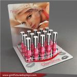Advertising Acrylic Lipstick Display Stand Plexiglass Lucite Makeup Counter