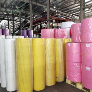 Wholesale Tear Resistant Multicolour PP Spunbond Nonwoven Fabric For Surgical Gowns Lab Coats from china suppliers