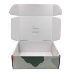 Shipping Corrugated Cardboard Gift Boxes Folding 4C Printed 300gsm C1S