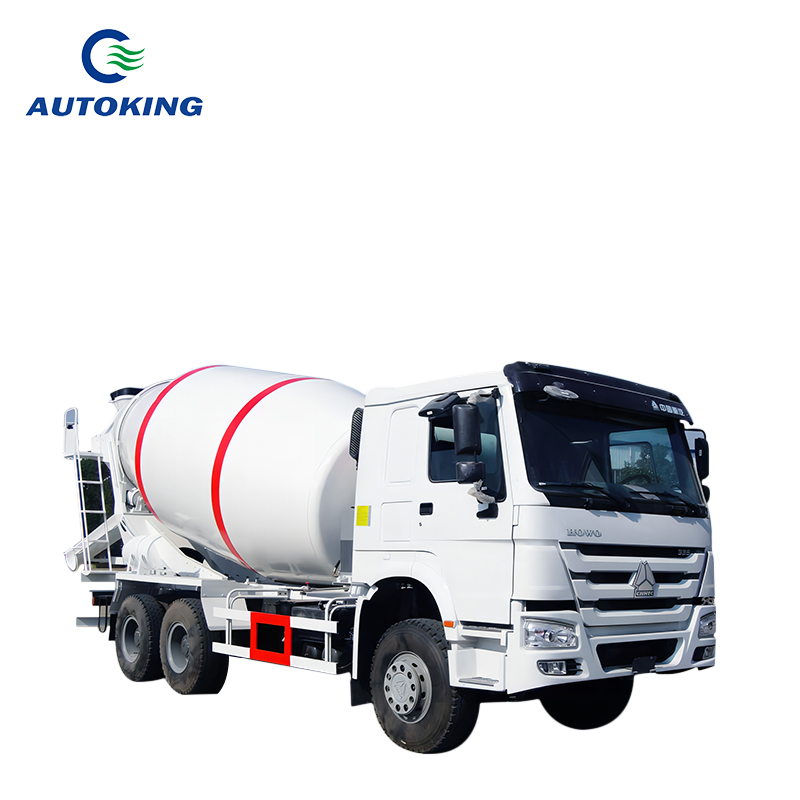 12 Cubic Meters HOWO Concrete Mixer 6x4 Self Mixing Concrete Truck