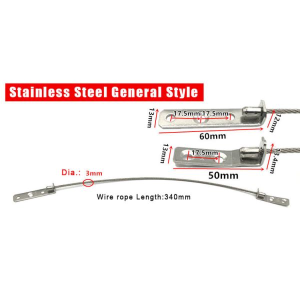 Adjustable Safety Lanyard Fall Protection For Harness For Window