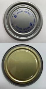Wholesale CMYK Printing Tin Free Steel / Tinplate Can Lid 0.18mm - 0.25mm from china suppliers
