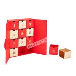 Double Doors Rigid Gift Boxes With Gold Filo Logo Eco Friendly
