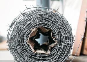 Wholesale Fence Construction Protection Double Strand Traditional Twist Barbed Wire Coils from china suppliers