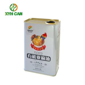 Wholesale Olive Oil Tin Cans Metal Tin Cans Packaging Containers for Cooking Oil from china suppliers