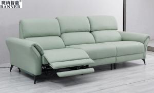 Wholesale BN Modern Style Leather Sofa Living Room Technology Cloth Three-Seater Sofa Electric Recliner Functional Chair Sofa from china suppliers