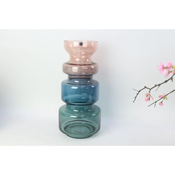 OEM Handmade Glass Vase For Decor