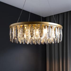 Wholesale Modern living room chandeliers round gold hanging art deco lamp(WH-CY-241) from china suppliers