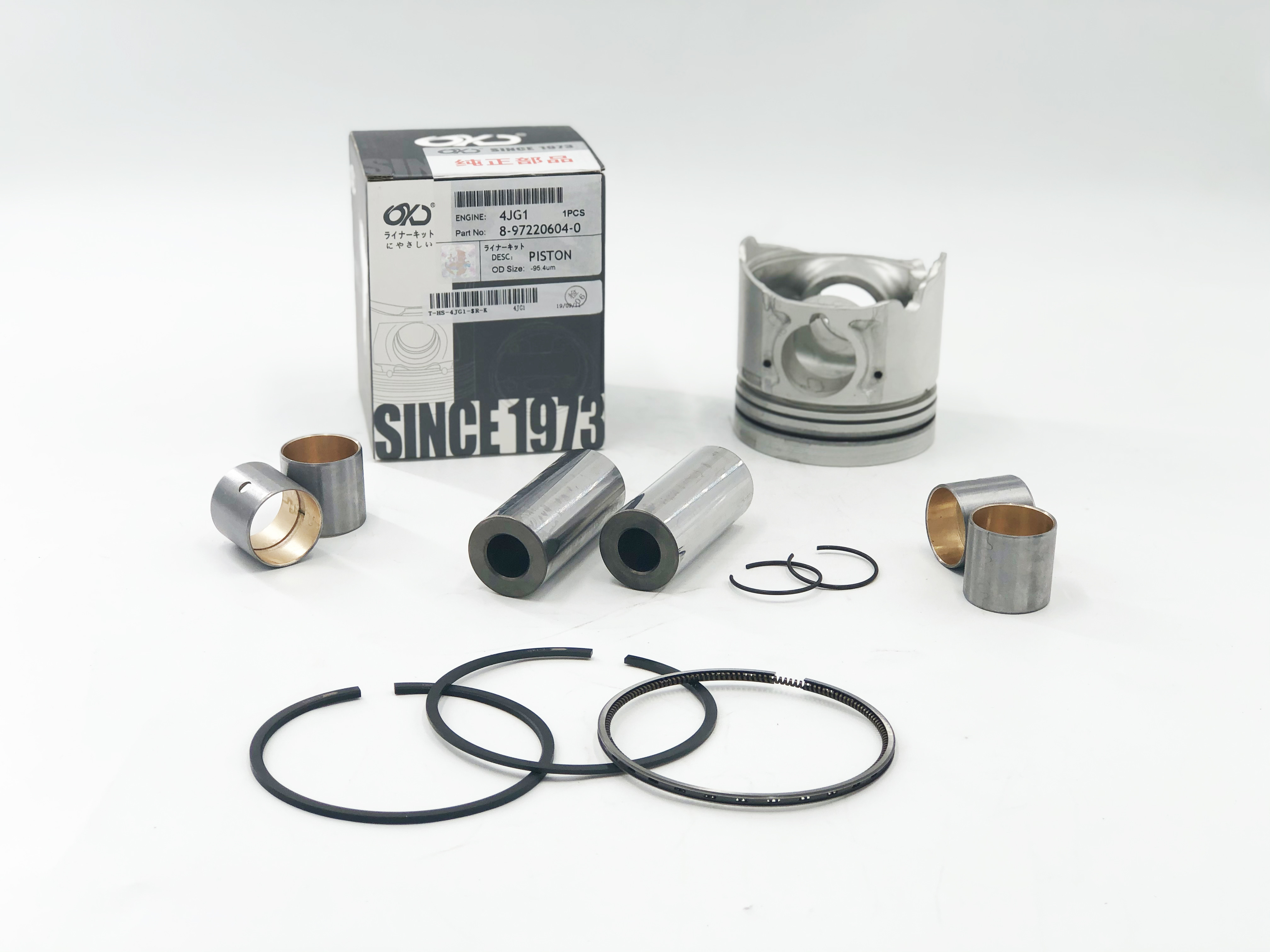 Liner Kit 4jg1 Isuzu Diesel Engine Parts Overhaul Kit Piston Ring Set
