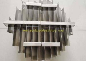 Wholesale 500mm Diameter C Type Vane Pack Demister Pad from china suppliers