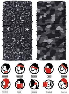 Wholesale Camo Printed Breathable Cooling Lightweight Neck Gaiters from china suppliers