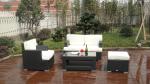4pcs patio cane furniture