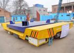 Molten Steel Material Transfer Trolley , Battery Powered Cart Ladle Powered