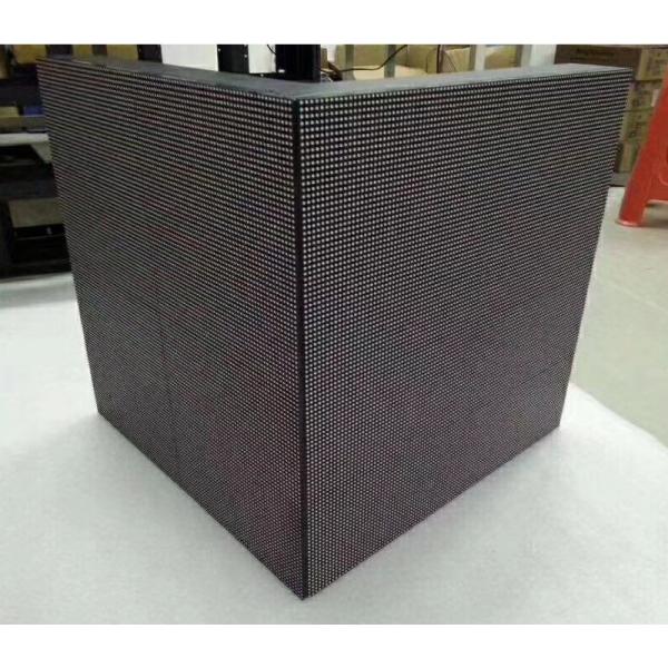 3d Outdoor Advertising Led Display Screen 32 Inch 90 Degree Right Angle P4 P5