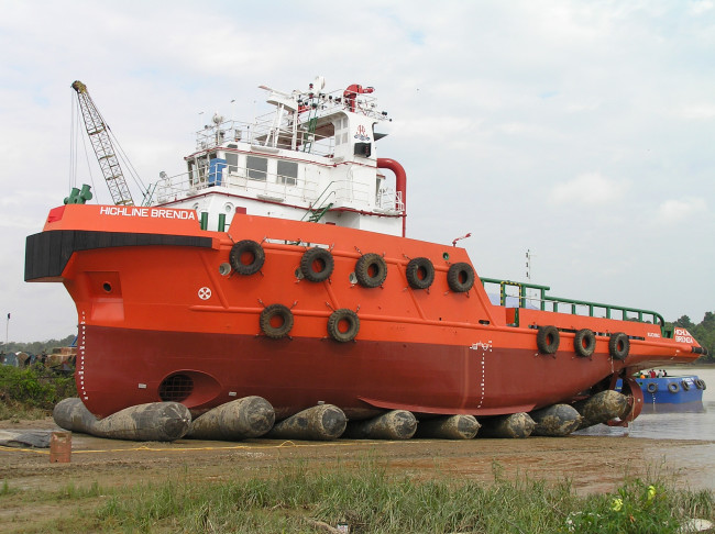 ABS Certified Marine Salvage Air Bags Heavy Lifting HDG Ship Launching Air Bags