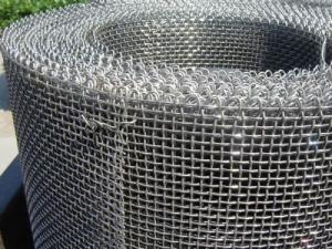 Wholesale Plain Weave Square Stainless Steel Woven Wire Mesh Rolls Industrial Grade For Fencing from china suppliers