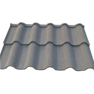 Wholesale Roof Tile Roofing Sheet Galvalume Stone Color Coated Metal Roof Tiles Windproof 2.7kg/pcs from china suppliers