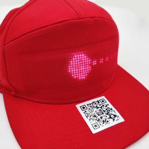 Wholesale 6 Panel Adult LED Light Up Baseball Hat For Halloween / Birthday Party from china suppliers