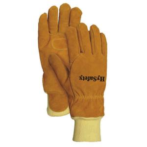 Wholesale Hysafety Fireman Gloves / Cowhide Leather Work Gloves Classic Wristlet Cuff from china suppliers