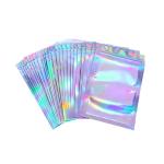 Small Mylar Plastic Biodegradable Heat Sealing Zipper Three Sides Food Packaging