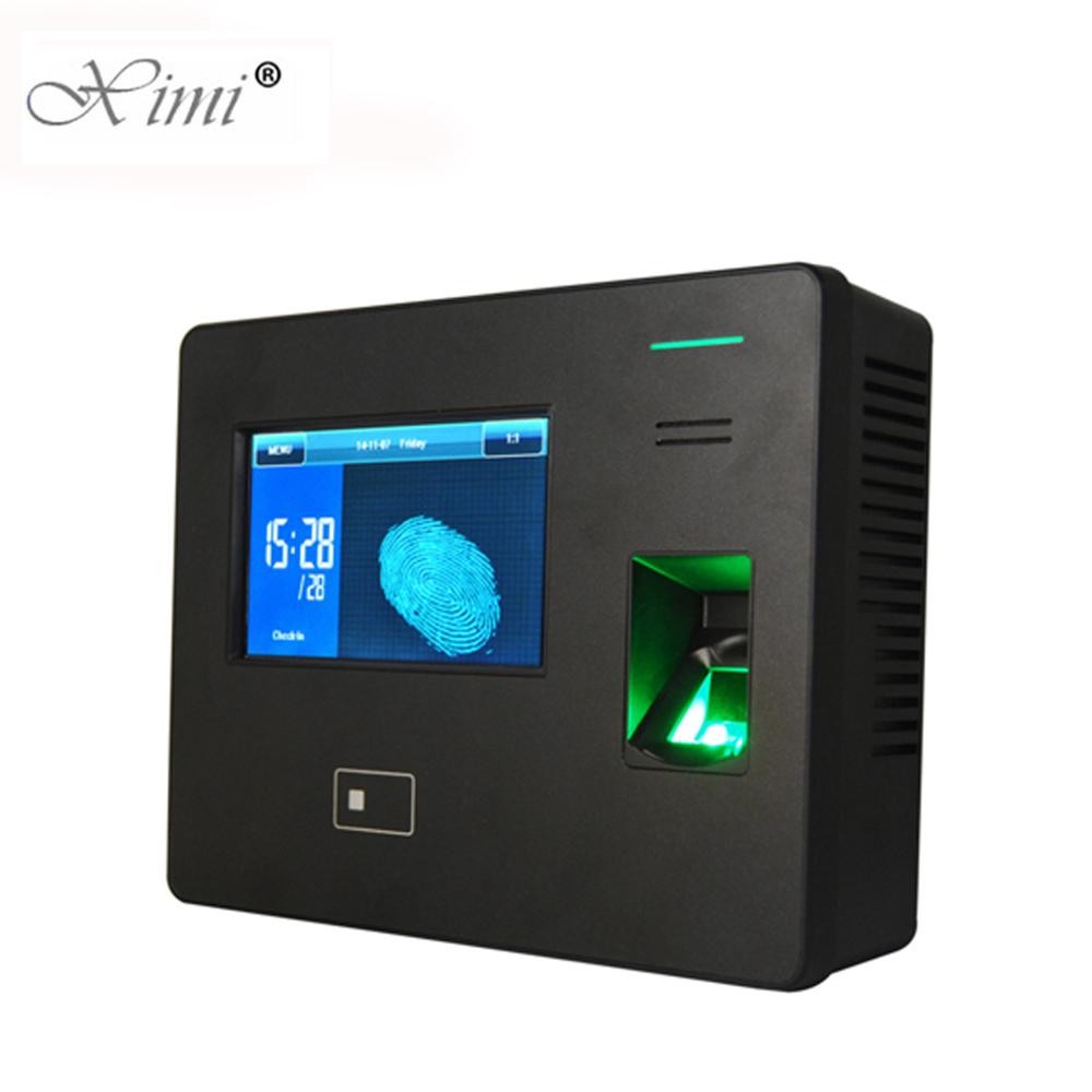ZKteco CS600 Biometric Fingerprint Time Attendance Machine With TCP/IP WIFI Biometric Time Recording