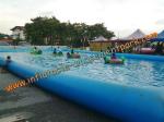 0.6 mm PVC Tarpaulin Inflatable Water Pool Toys Rental For Water Games