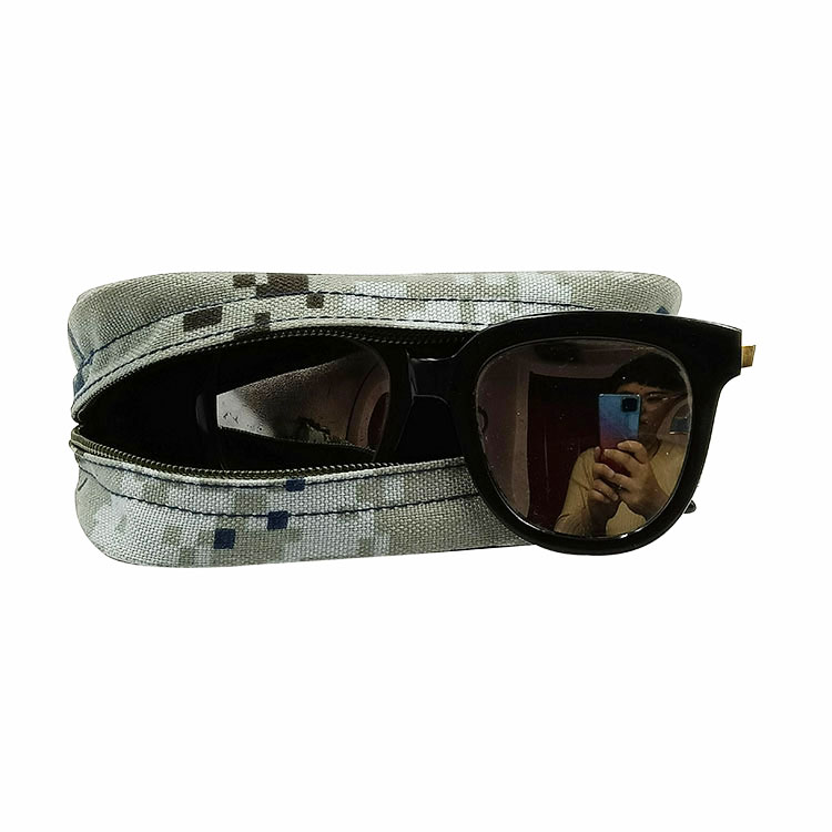 Stylish Camouflage Glasses Case EVA Sunglasses Case 163mm Length
