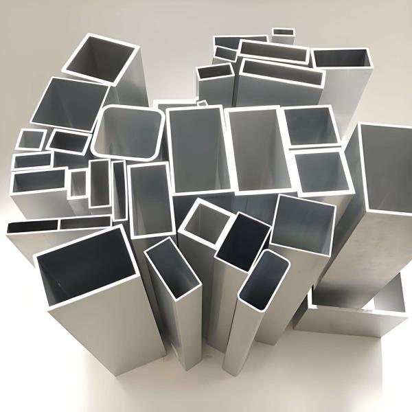 Aluminum Alloy Square Tube Hollow Rectangular Aluminum Pipe 30*30*3 35*35*3 40