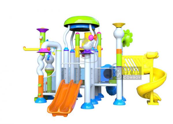 Quality Commercial Water Park Equipment / Fun Splash Water Park 1 Year Warranty for sale