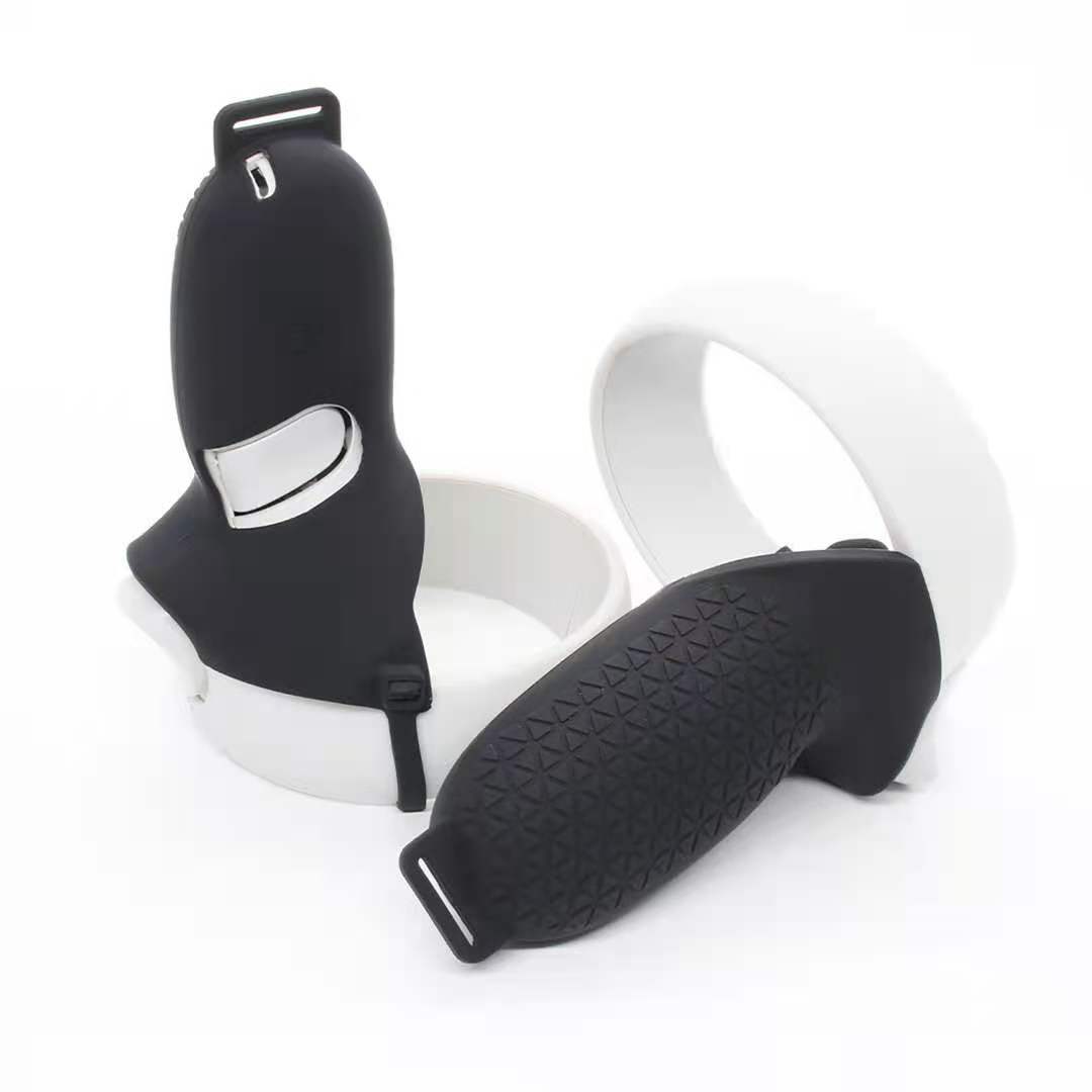 VR Controller Silicone Protective Case Handle Skin Cover Non-slip Sleeve Protection for Oculus Quest 2 VR Accessories