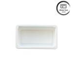 CPET Food Tray Plastic Frozen Food Packaging with Sealing Films Compartmented