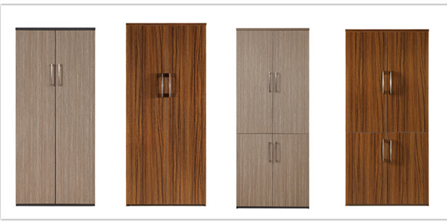 Custom Bookcase Office File Cabinets Knocked Down Structure 5 Years Warranty