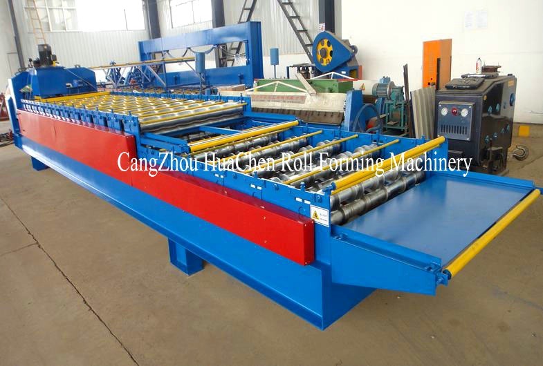PLC Control Double Layer Roll Forming Machine Various Special Model