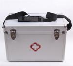 Aluminum home medicine storage case hard box