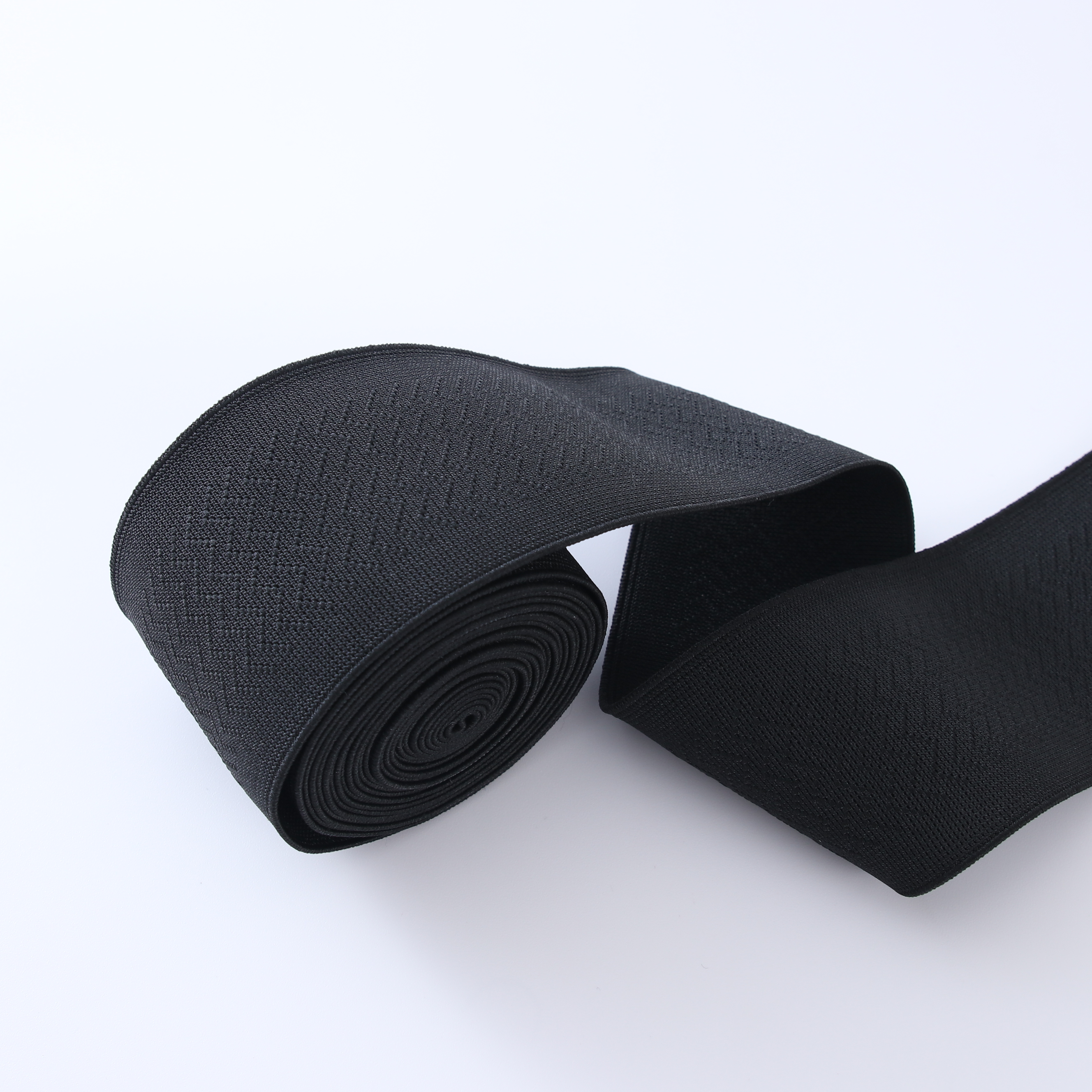 Custom Waist Band Nylon Woven Jacquard Tape Elastic Waist Support Band