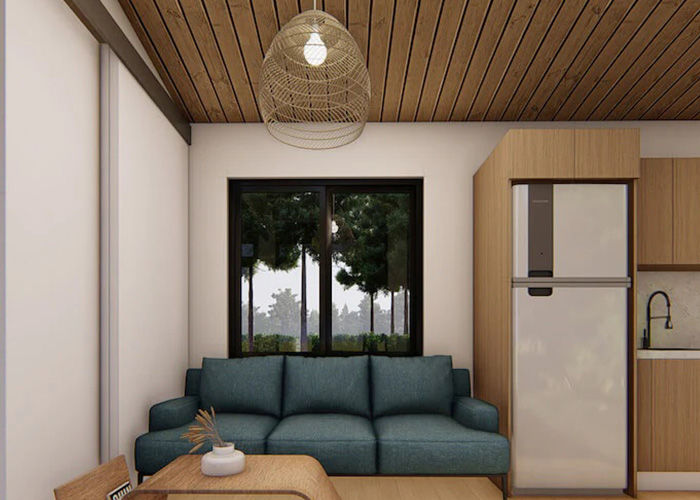 Luxury Prefab Motel Units Moduloar Homes With Light Steel Frame House Kits