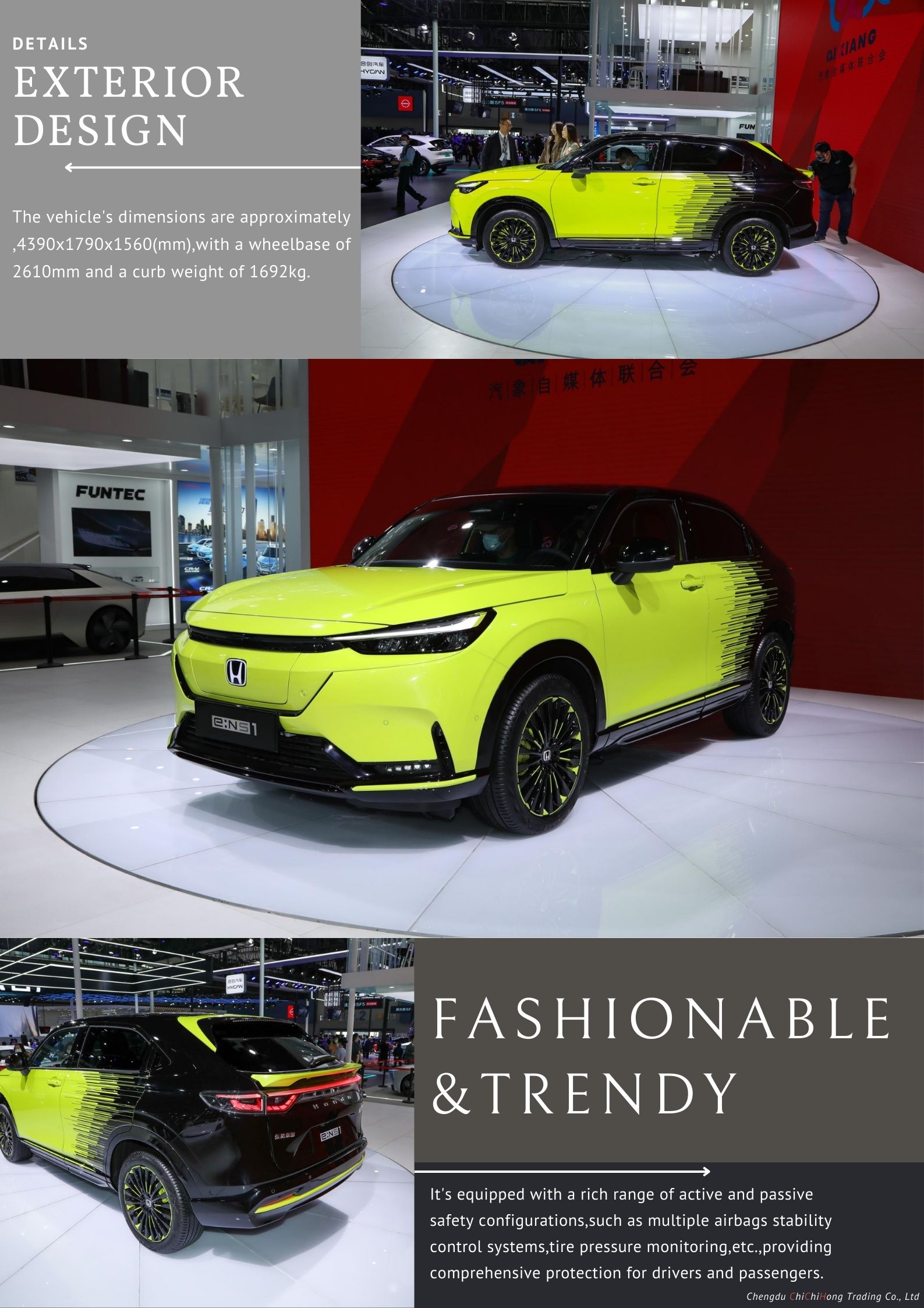360° Rear Camera High Match SUV Honda ENS1 ENQ1 EV Pure Automatic with 4-Month Deposit