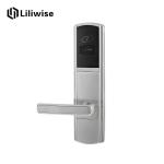 Golden Hotel Electronic Door Locks , RFID Card Key Card Door Lock For Hotels