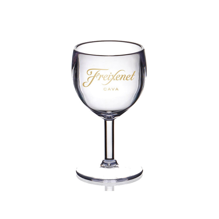 Reusable Plastic Gin Balloon Glasses 240ml 8oz Plastic Martini Cups