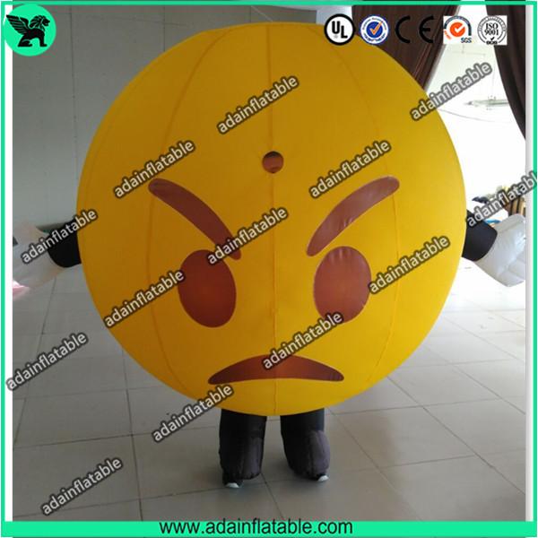 Advertising Inflatable Ball Costume Walking Cartoon Moving Mascot For Event