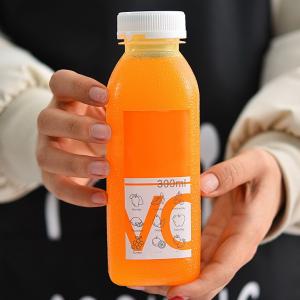 Wholesale Disposable 300ml Juice Bottle Safe Portable Clear Plastic Drinking Bottles from china suppliers