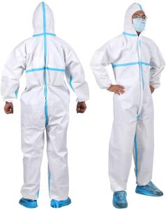 Wholesale Heavy Duty Full Body Hooded Disposable Medical Clothing from china suppliers