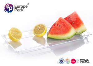 Wholesale Rectangle PS Disposable Dessert Dishes Clear Plastic Bowls 36 Cm 75 G from china suppliers