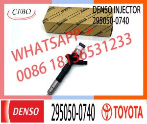 Wholesale 295050-0520 294050-0521 295050-0620 295050-0460 Diesel Engine Parts Toyota DENSO injector 295050-0740 from china suppliers