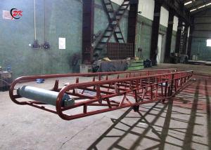 Wholesale Mobile Rubber Belt Conveyor / Flexible Screw Conveyor 0-30 Degree from china suppliers