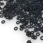 EPDM Rubber Black Small O Ring NBR70 3x1mm for Oil-Leak-Proof Silicone Sealing