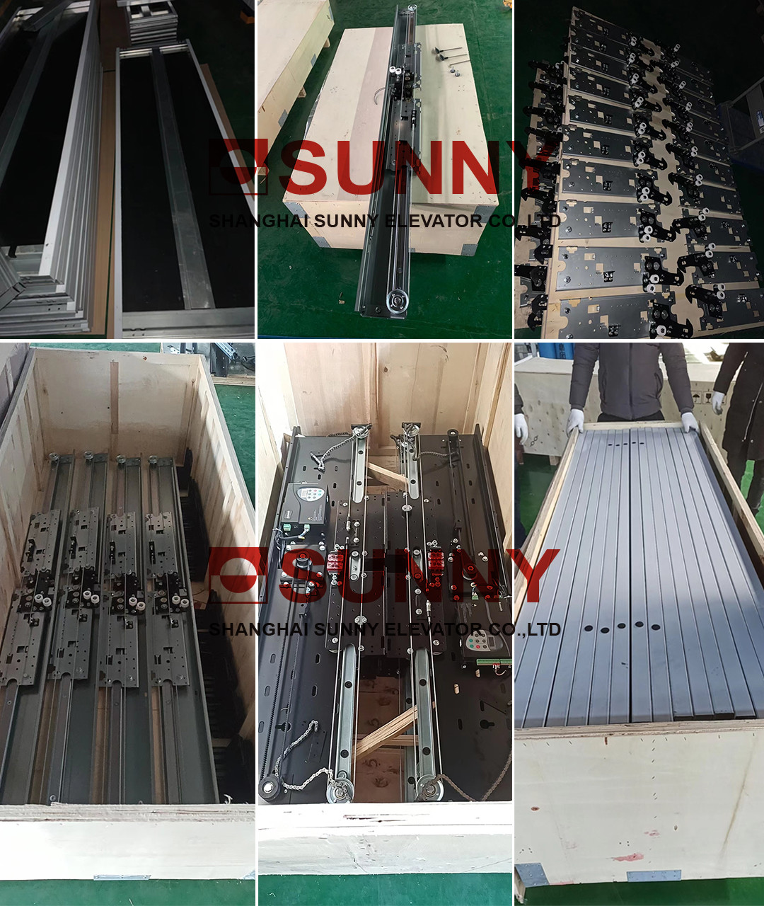 Fermator Type Sliding Door Operator With 48 Mm Diam Concentric Wheels